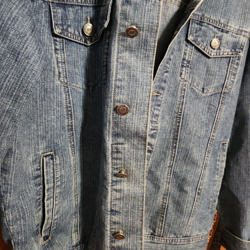 Vintage BN Banna Classic Denim Mens M Jacket - Picture 4 of 6
